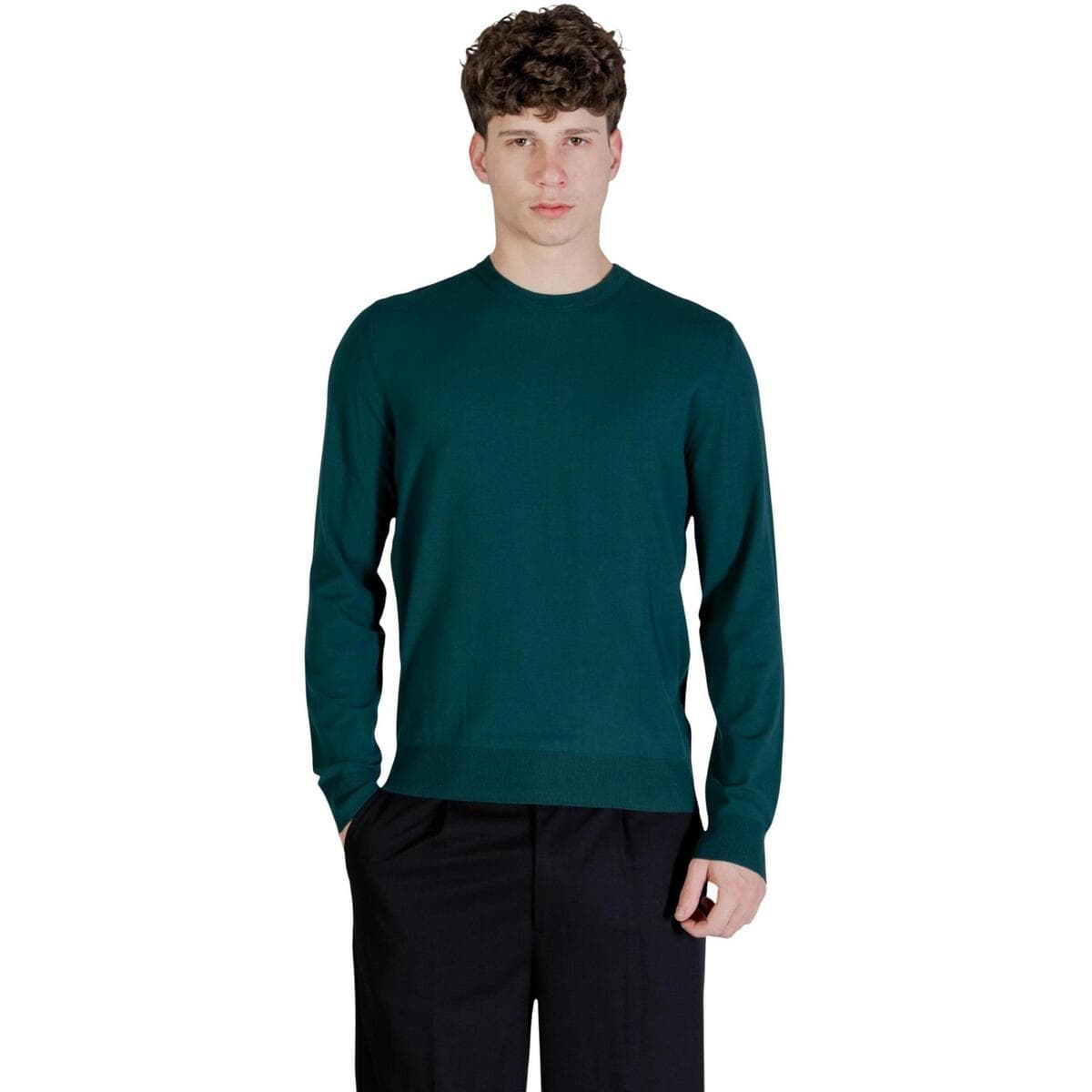 Men's Sweaters Guess Green
