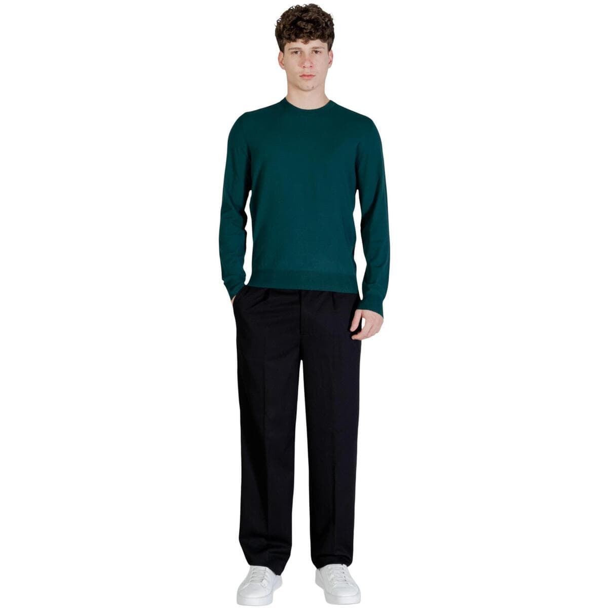 Men's Sweaters Guess Green