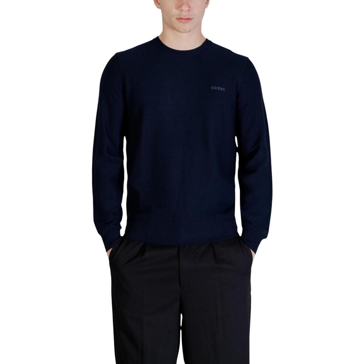 Men's Sweaters Guess Blue