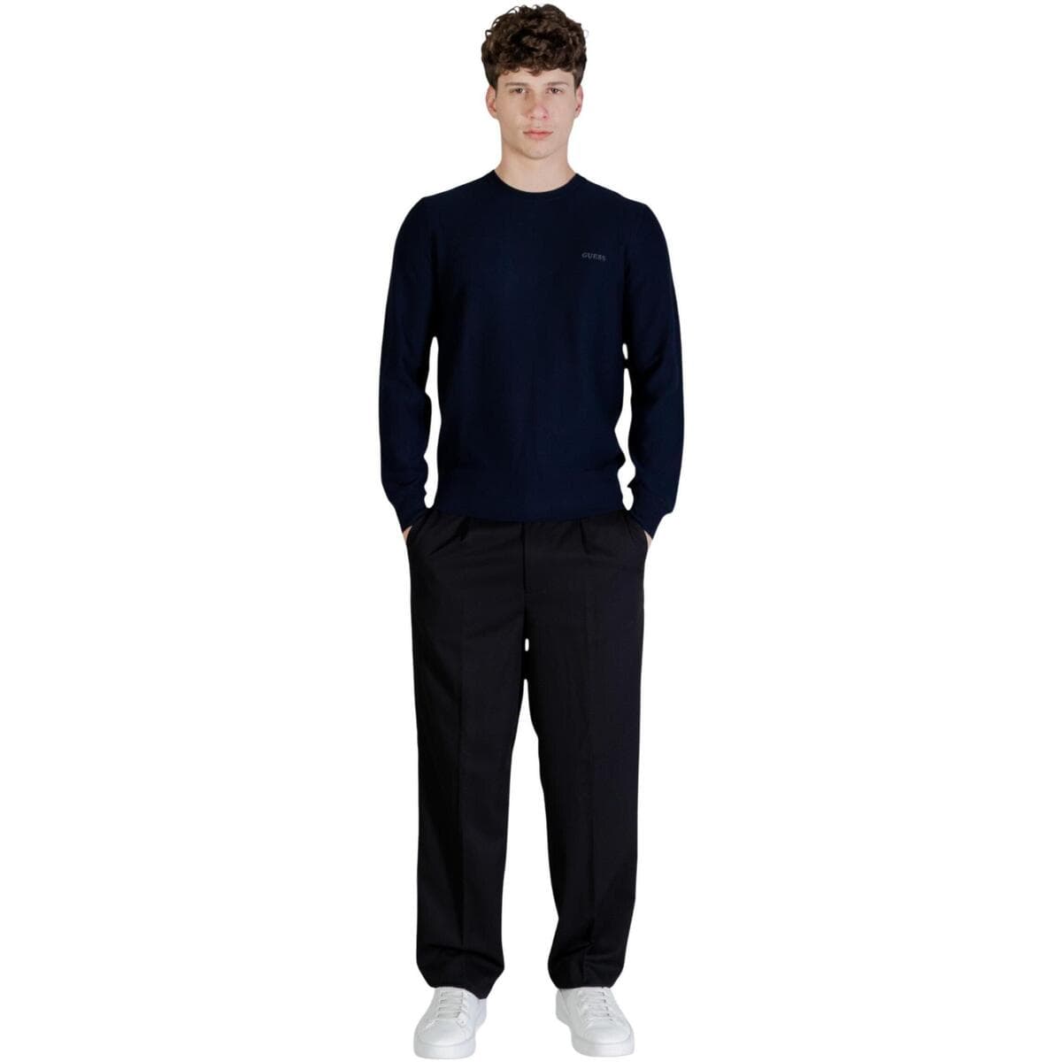 Men's Sweaters Guess Blue