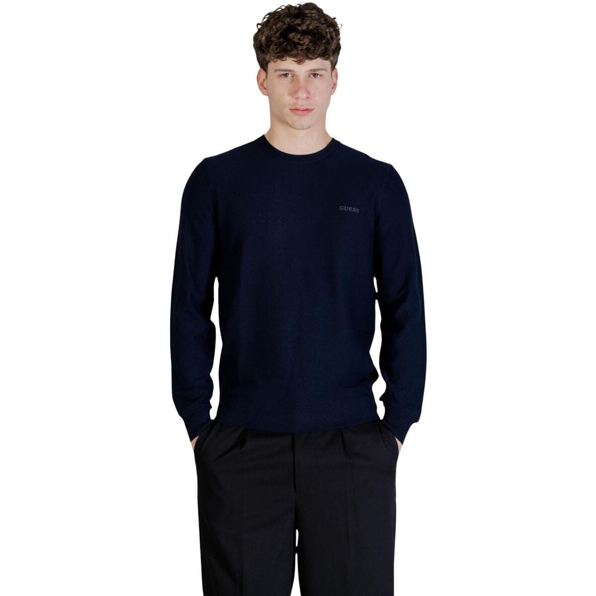 Men's Sweaters Guess Blue