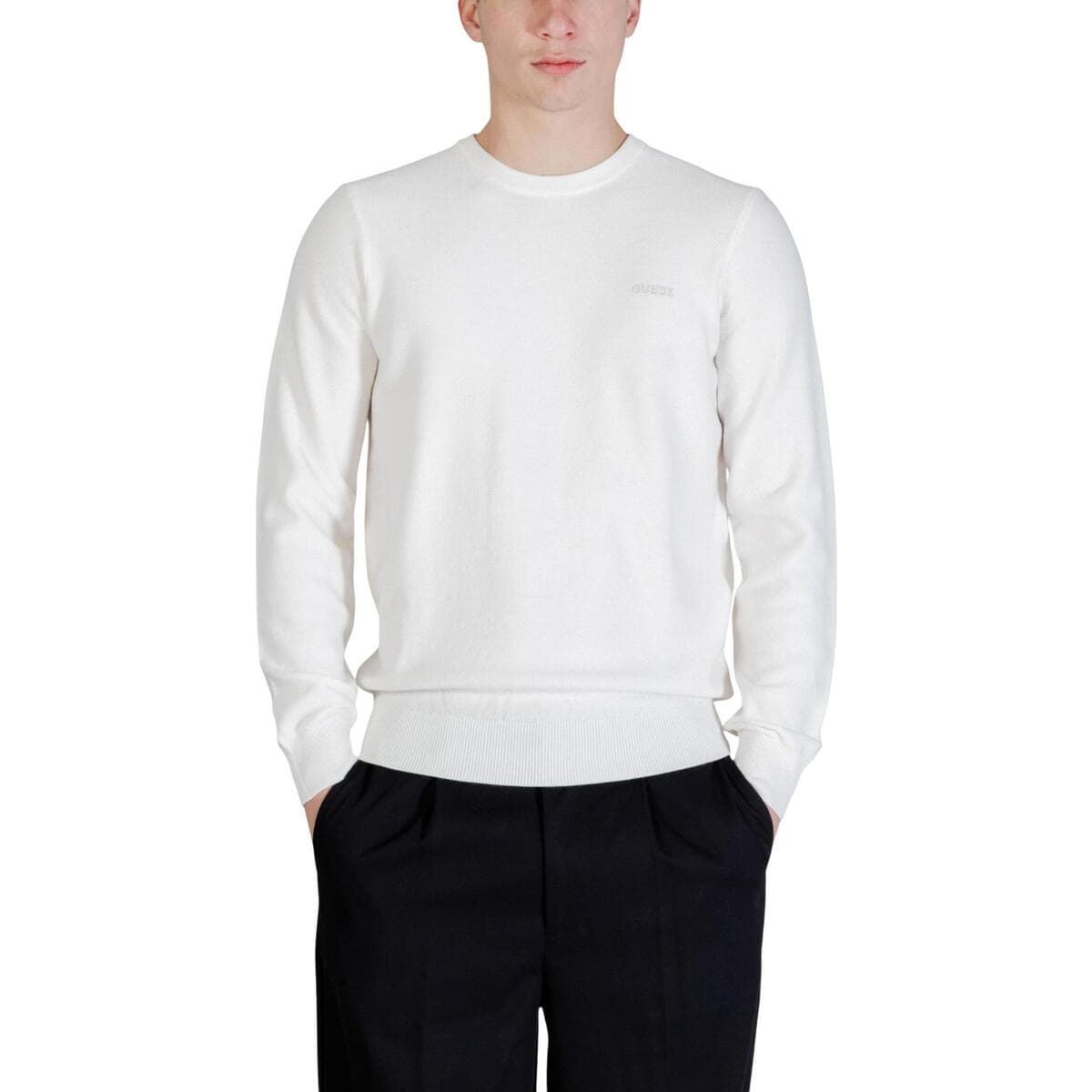 Men's Sweaters Guess White