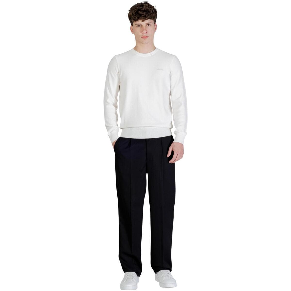 Men's Sweaters Guess White