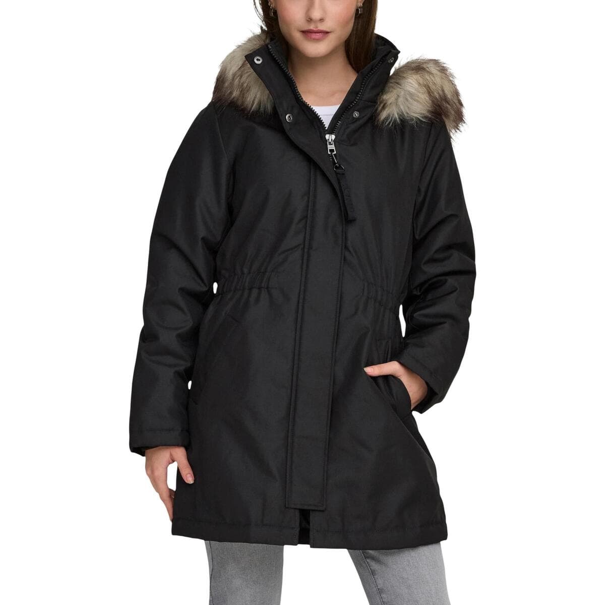 Women's Parkas Only Black