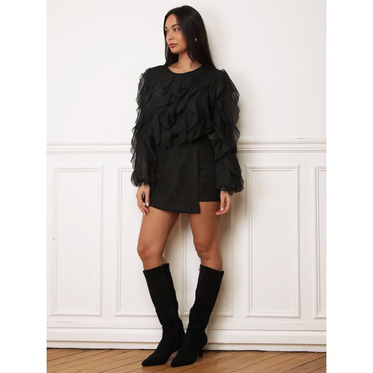 Women's T-Shirts La Modeuse Black