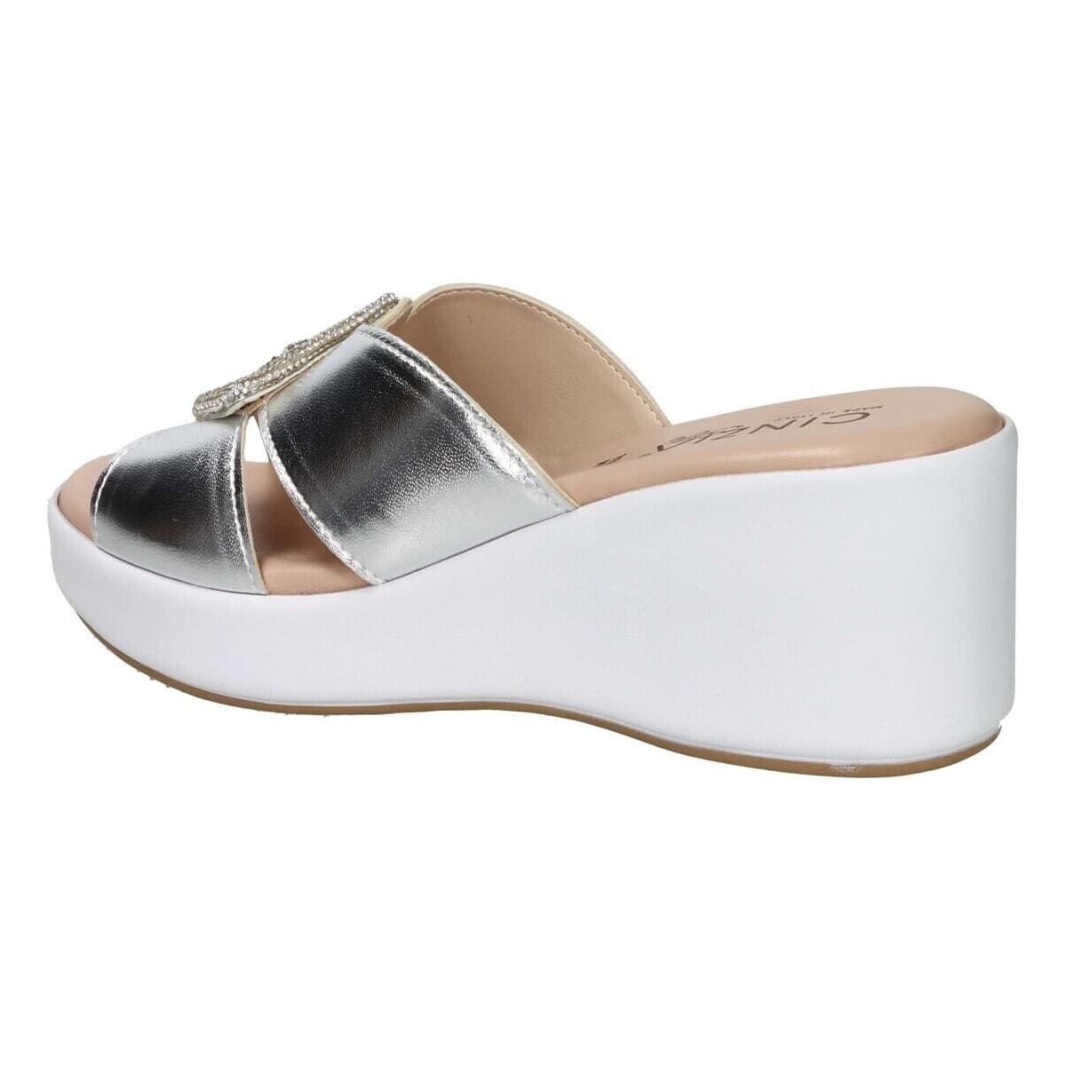Women's Mules Cinzia Soft Silver