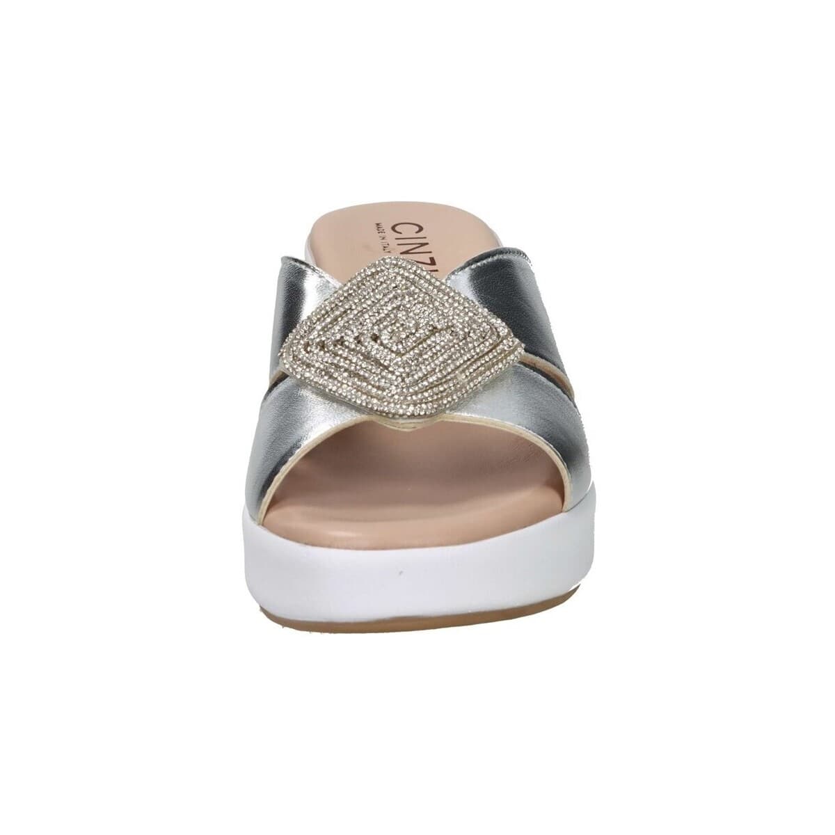 Women's Mules Cinzia Soft Silver