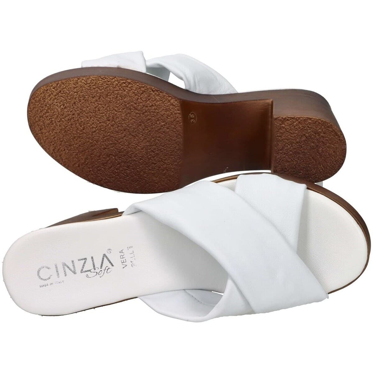 Women's Mules Cinzia Soft White