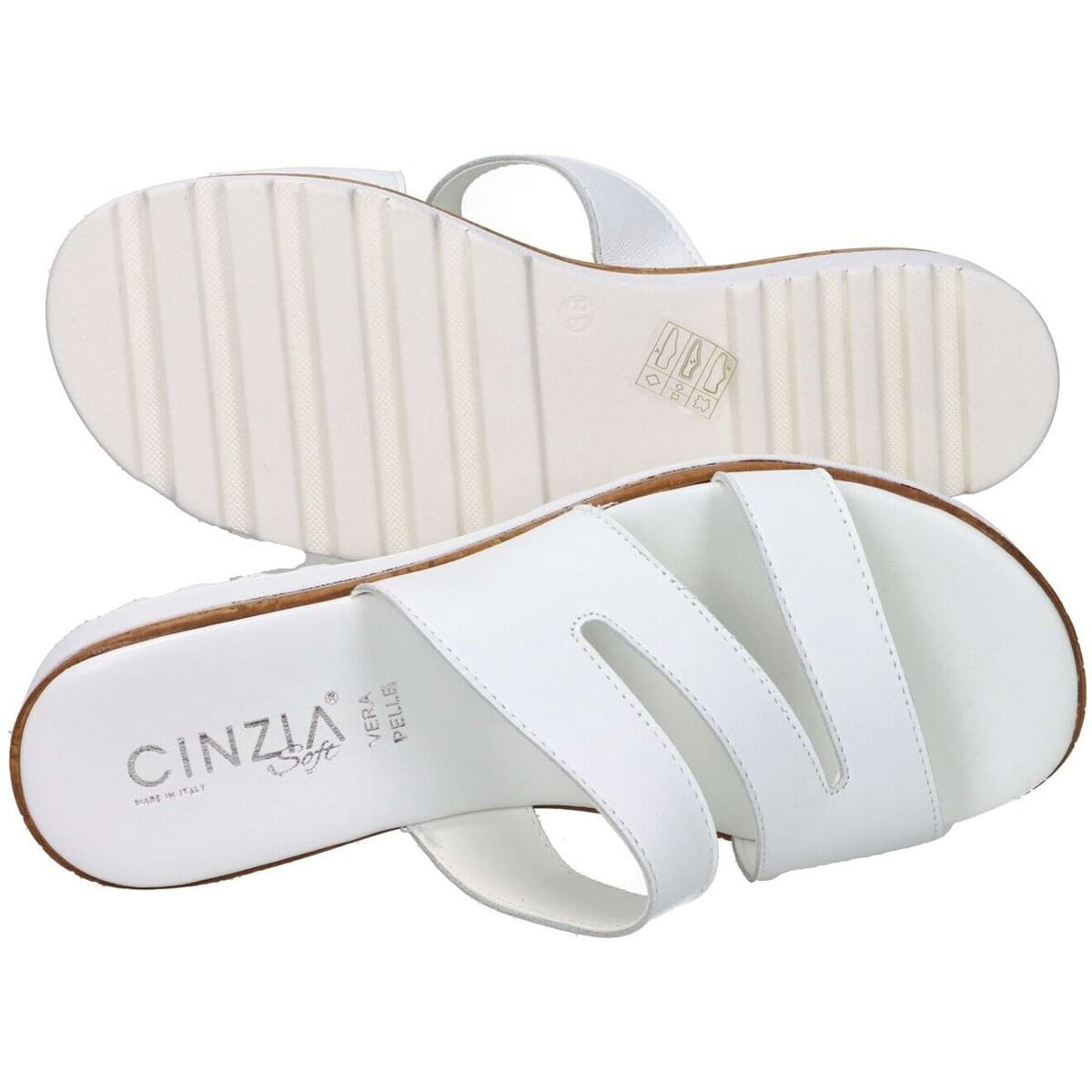 Women's Mules Cinzia Soft White