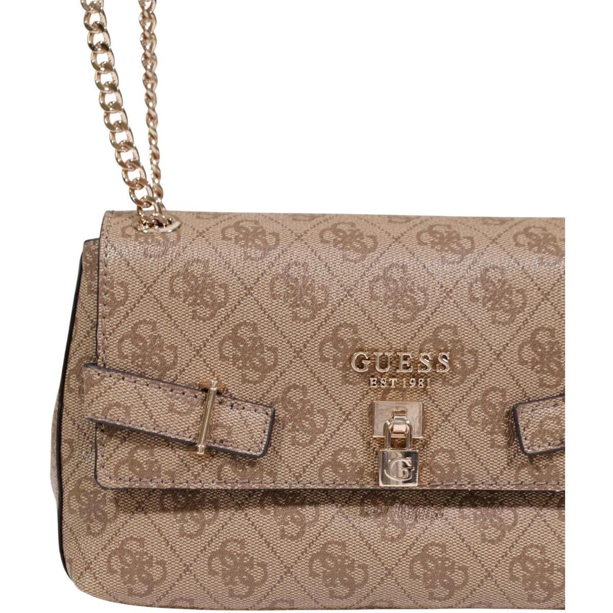 Women's Shoulder Bags Guess Beige