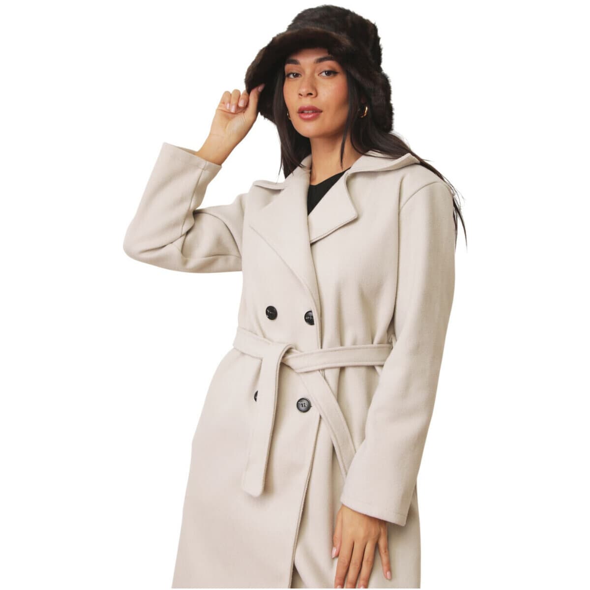 Women's Caps La Modeuse Brown