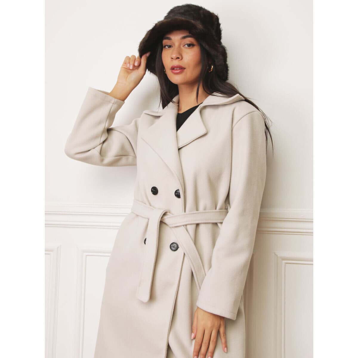 Women's Caps La Modeuse Brown