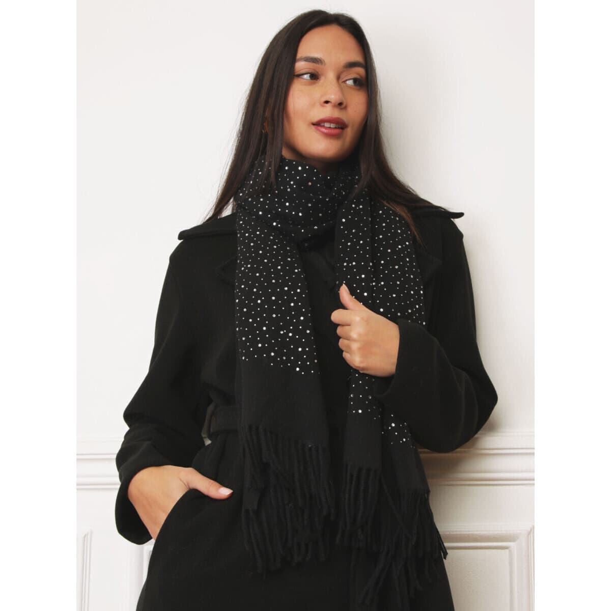 Women's Scarves La Modeuse Black