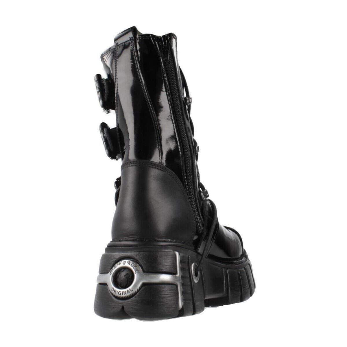 Women's Boots New Rock Black