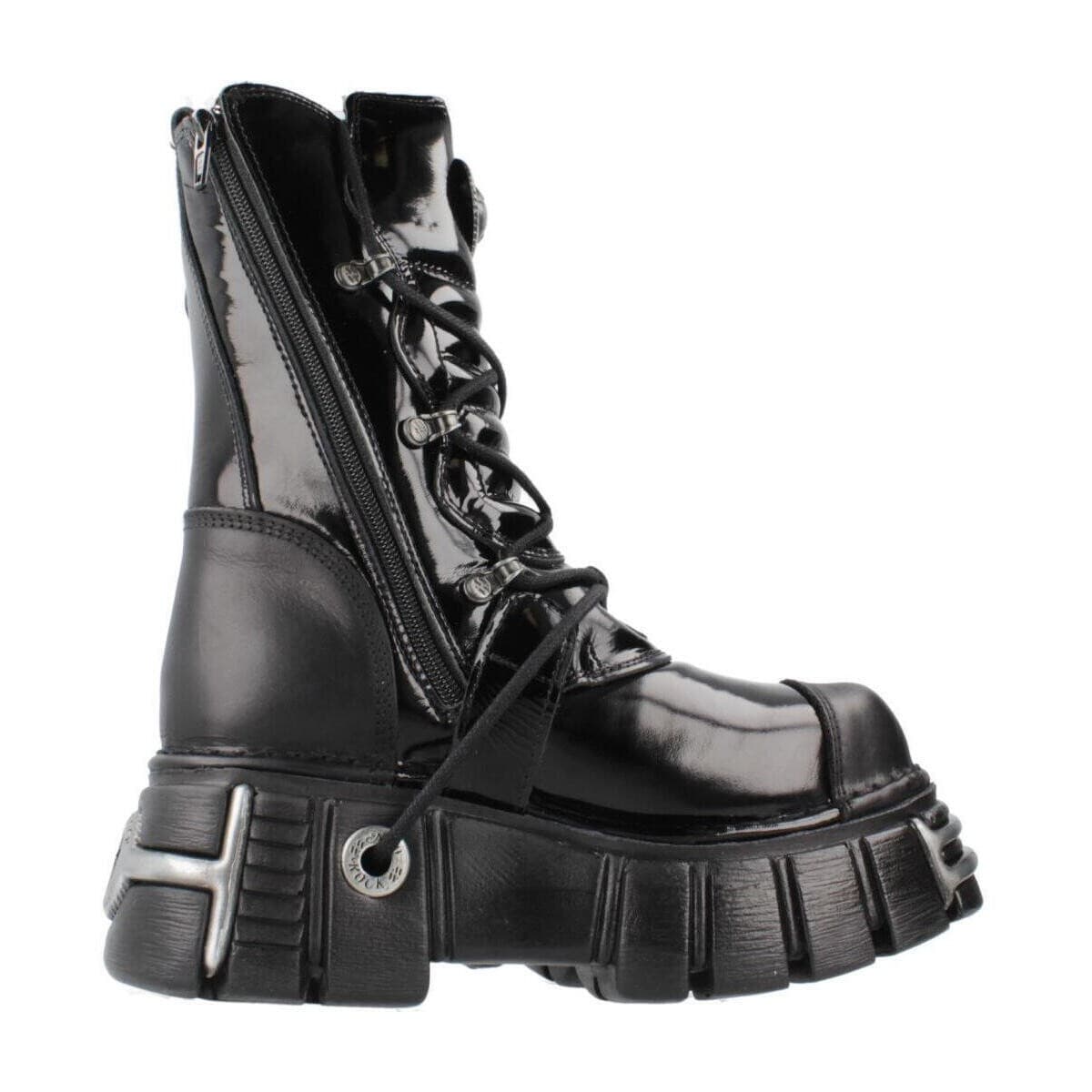 Women's Boots New Rock Black