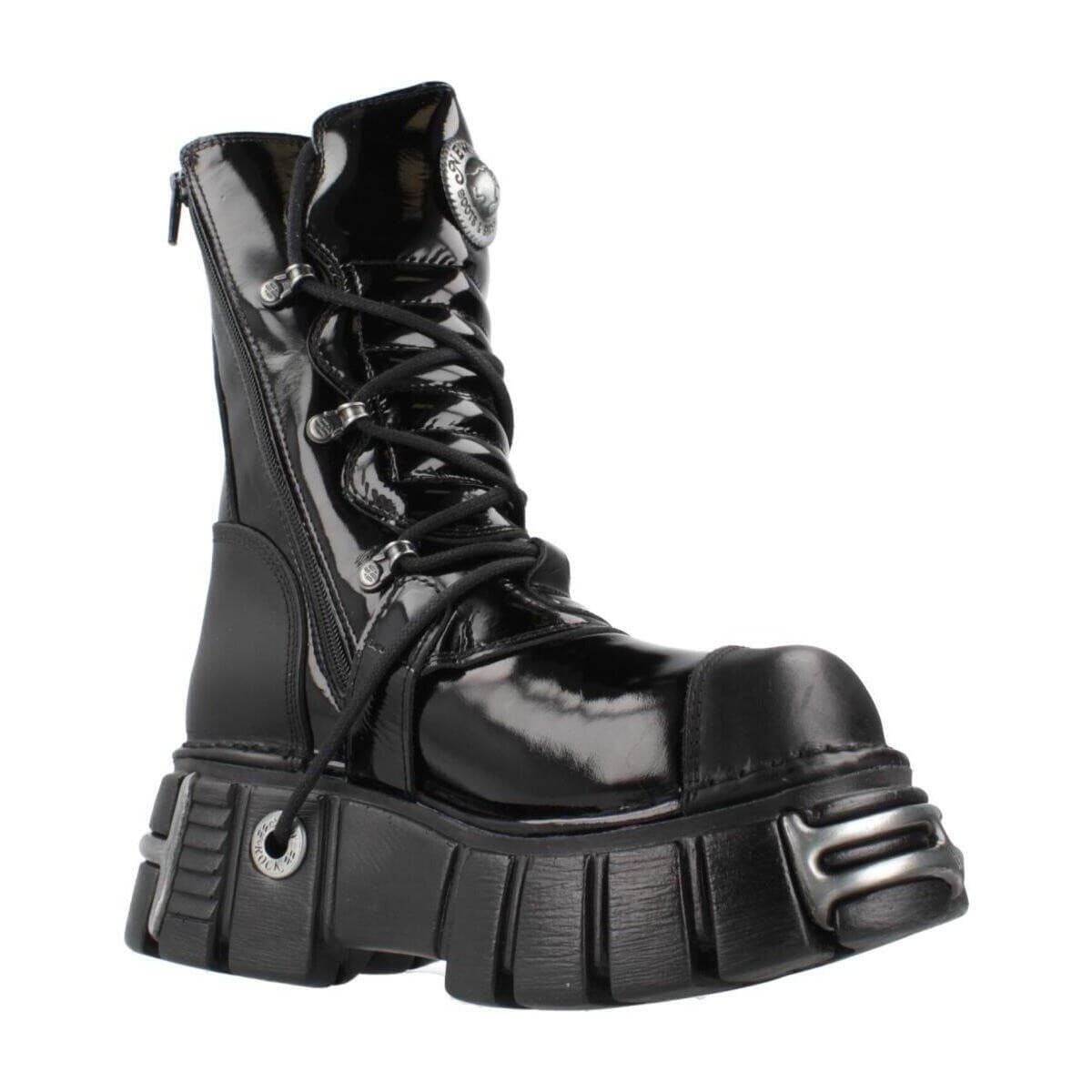 Women's Boots New Rock Black