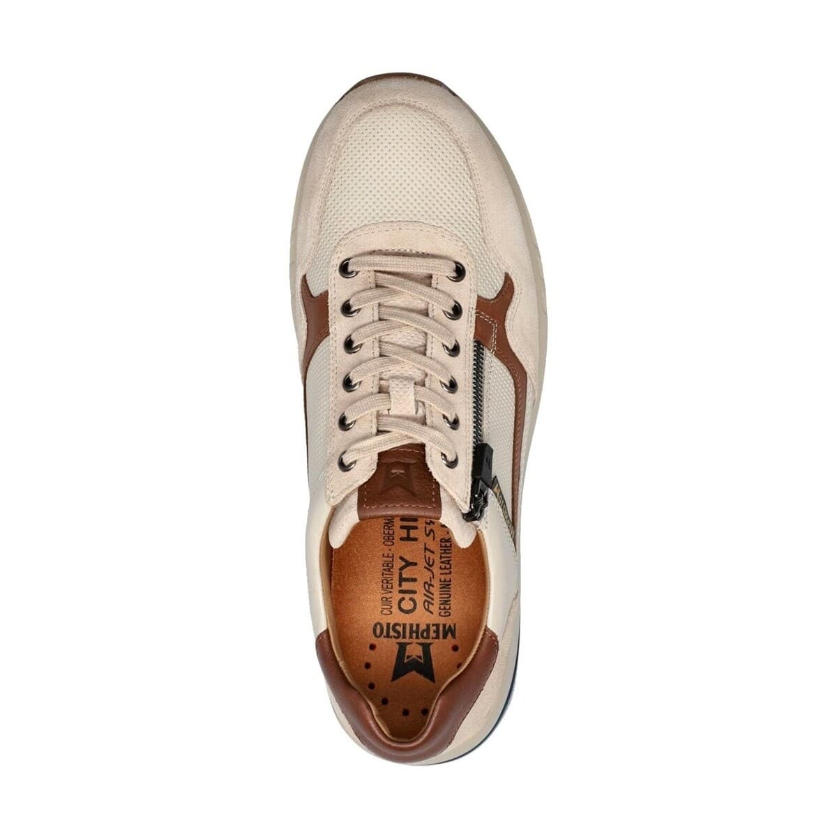 Men's Sneakers Mephisto Beige