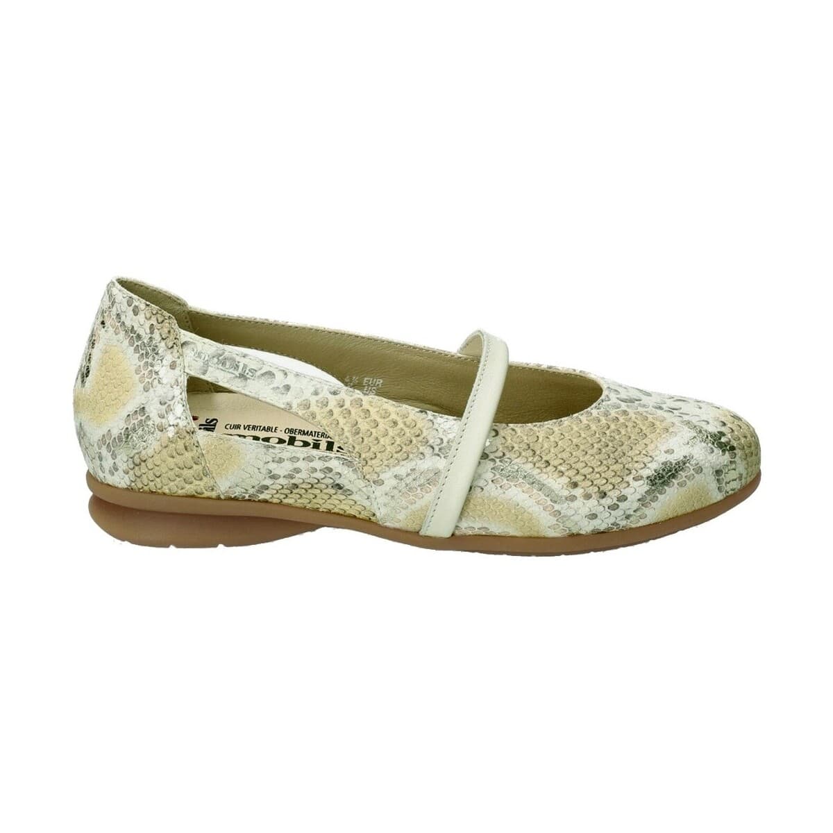 Women's Ballet Flats Mephisto Yellow