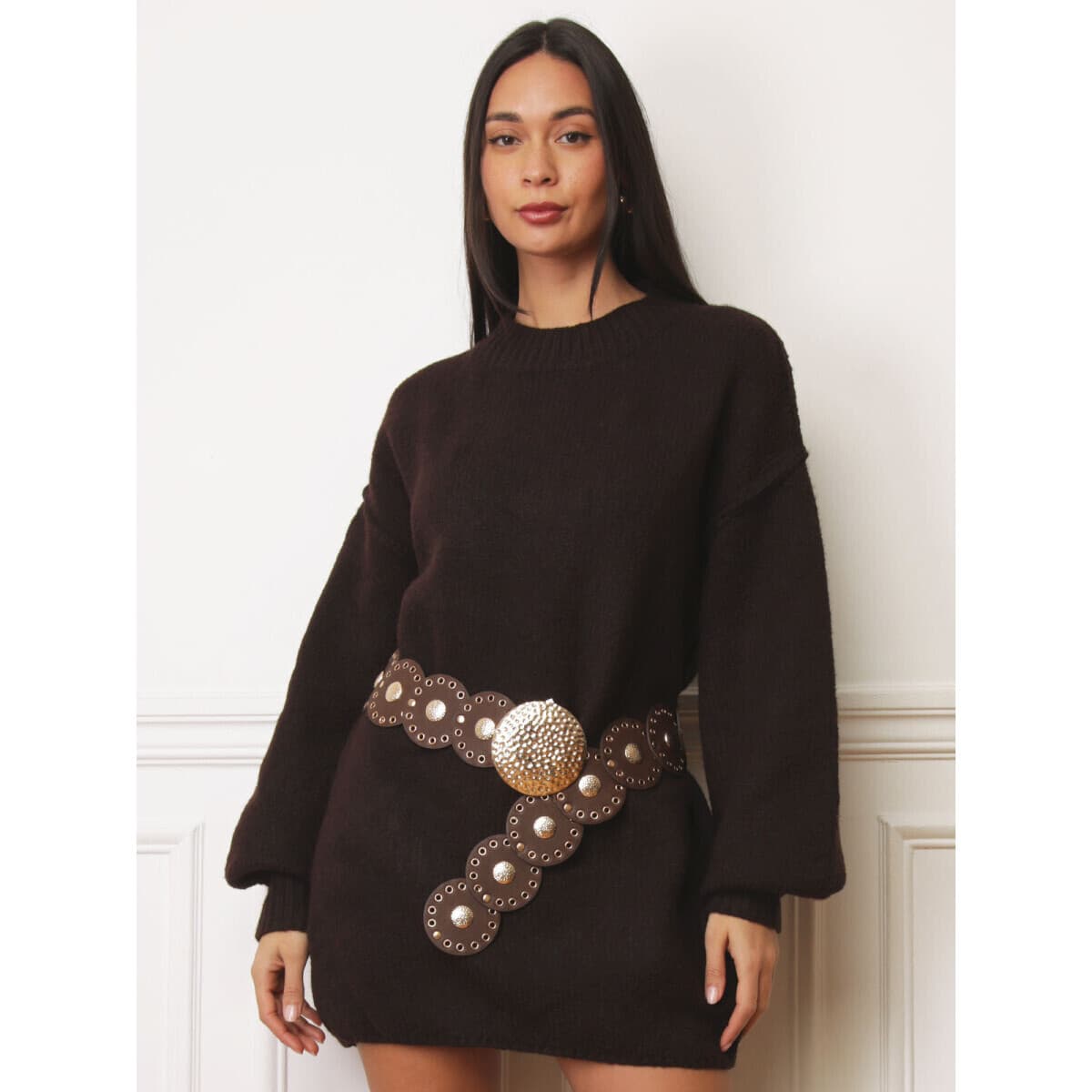 Women's Belts La Modeuse Brown