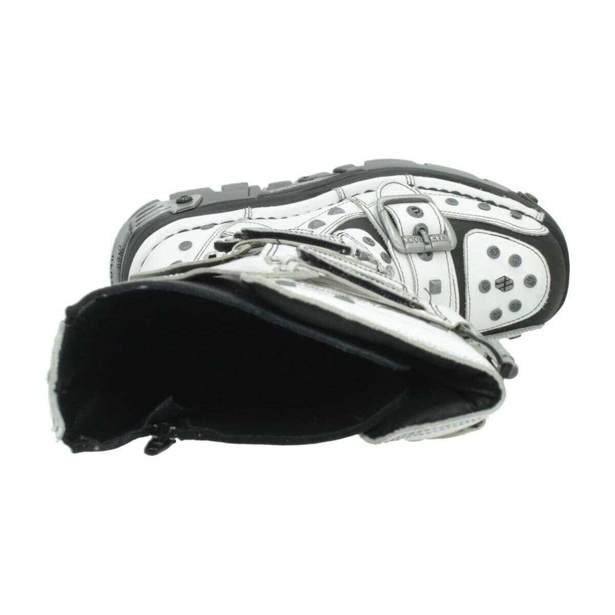 Women's Ankle Boots New Rock White