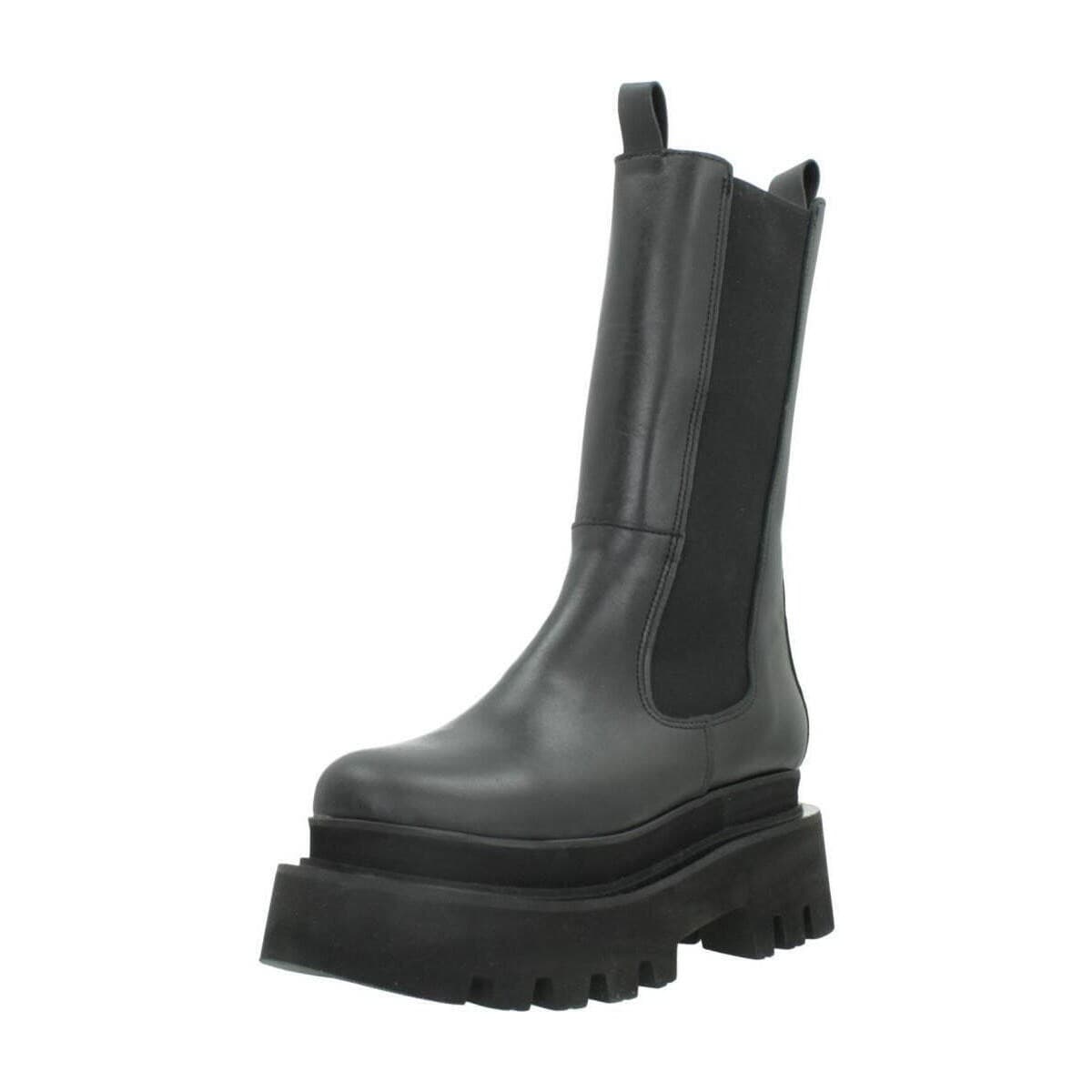 Women's Boots Yellow Black