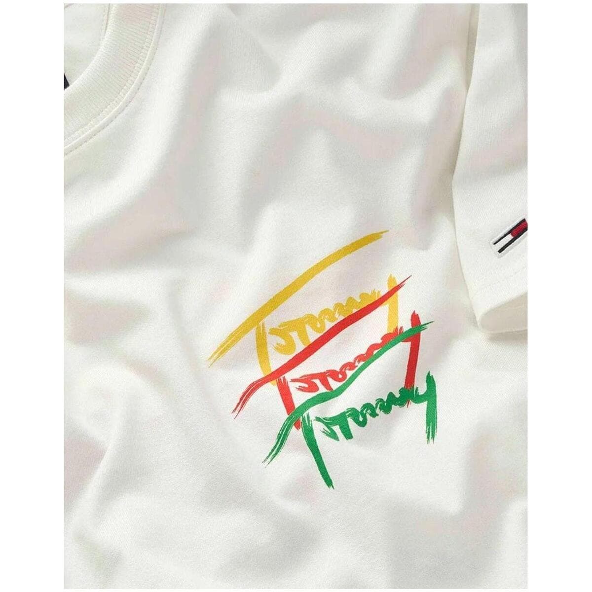 Men's T-Shirts Tommy Hilfiger Beige