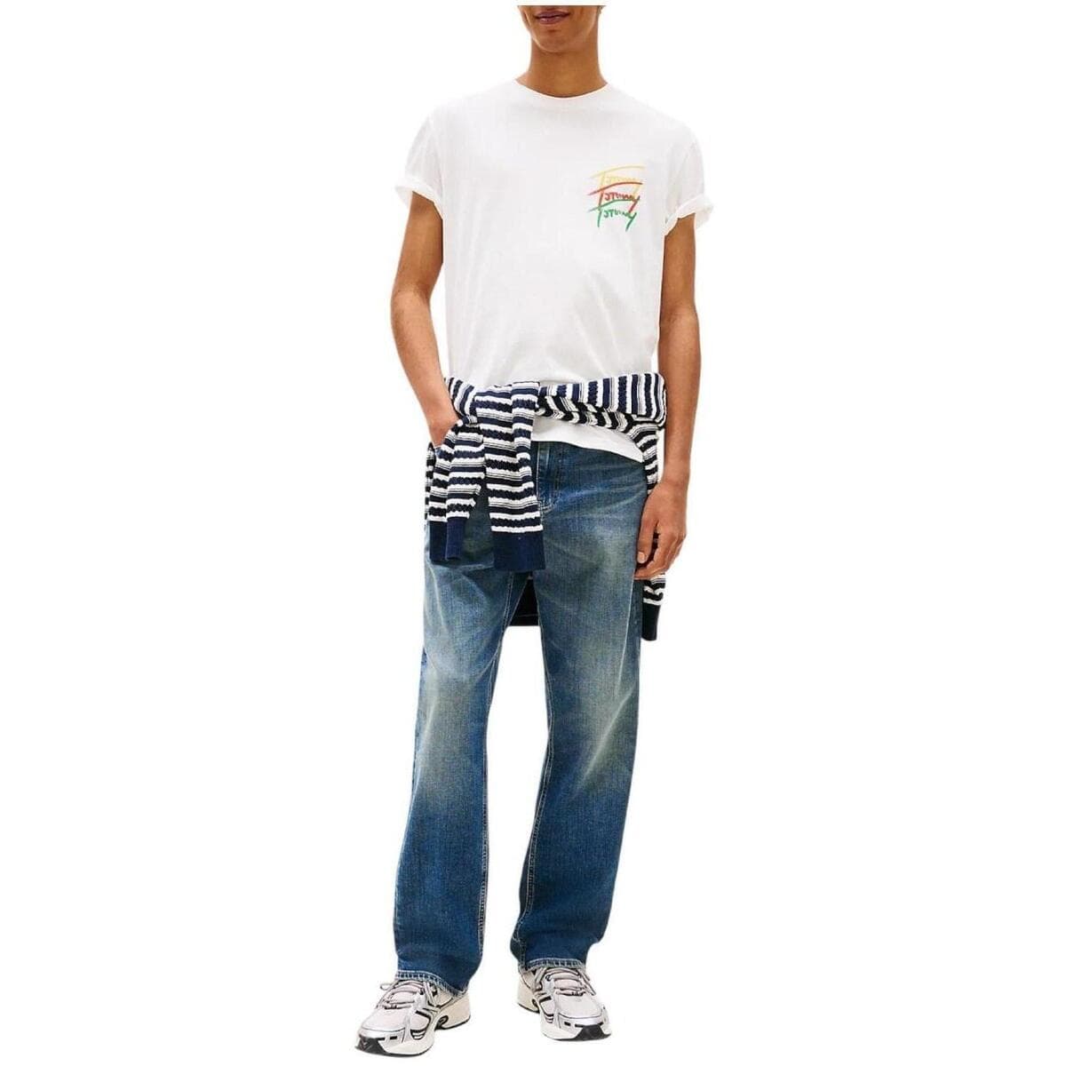 Men's T-Shirts Tommy Hilfiger Beige
