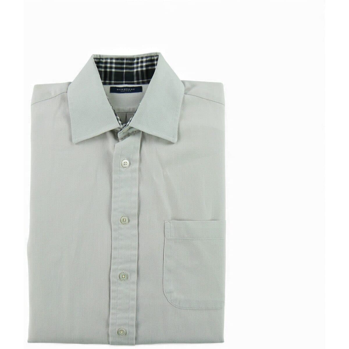 Men's Shirts Burberry Gray