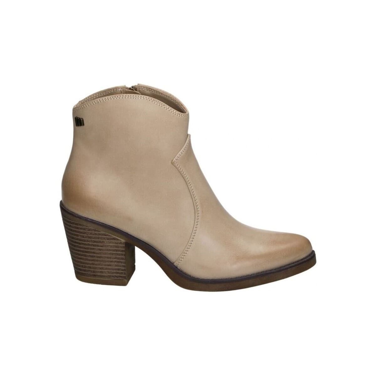 Women's Ankle Boots MTNG Beige