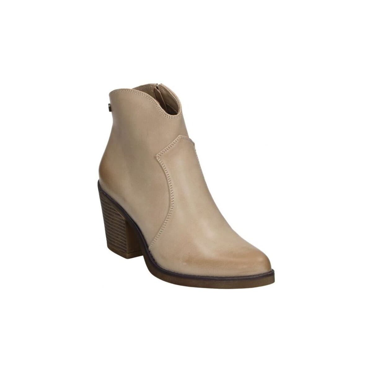 Women's Ankle Boots MTNG Beige