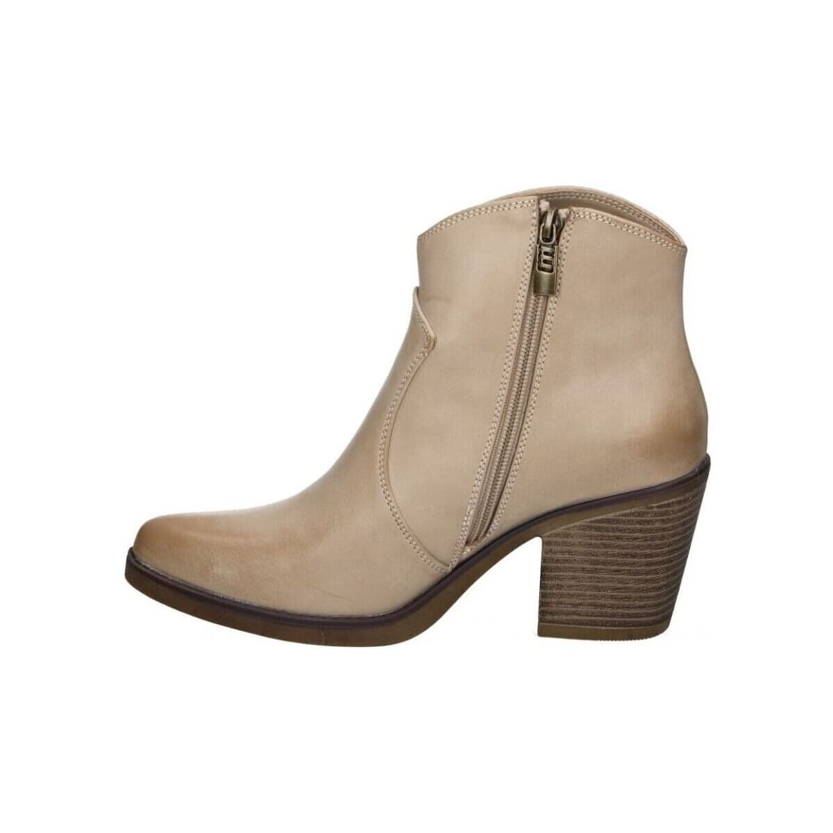 Women's Ankle Boots MTNG Beige