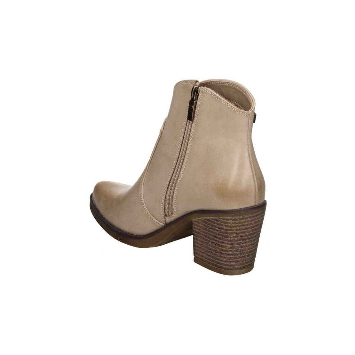 Women's Ankle Boots MTNG Beige
