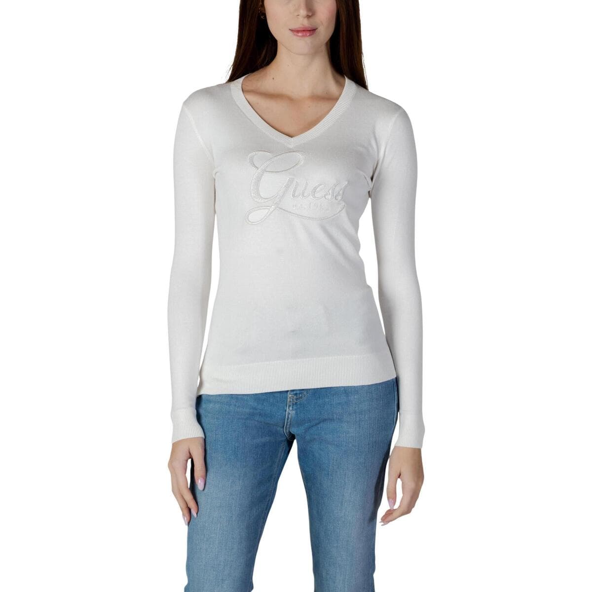 Women's Sweaters Guess White