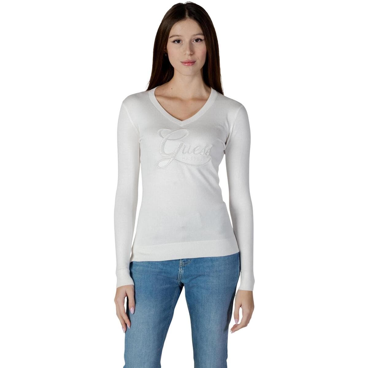 Women's Sweaters Guess White