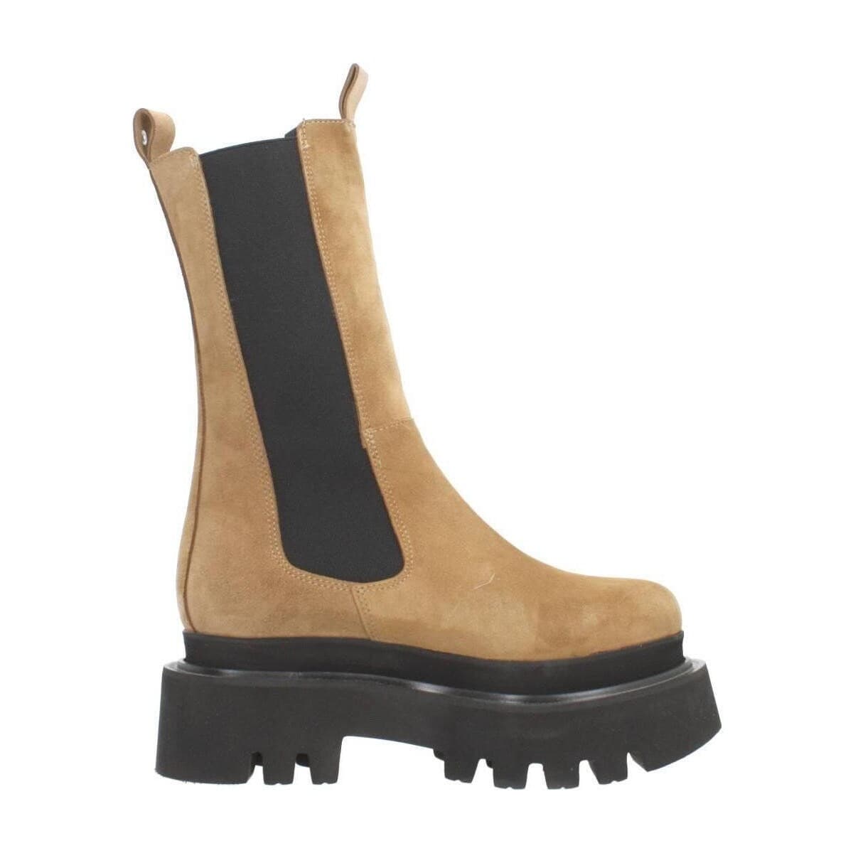 Women's Boots Yellow Brown
