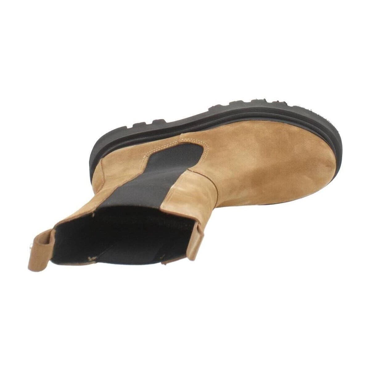 Women's Boots Yellow Brown