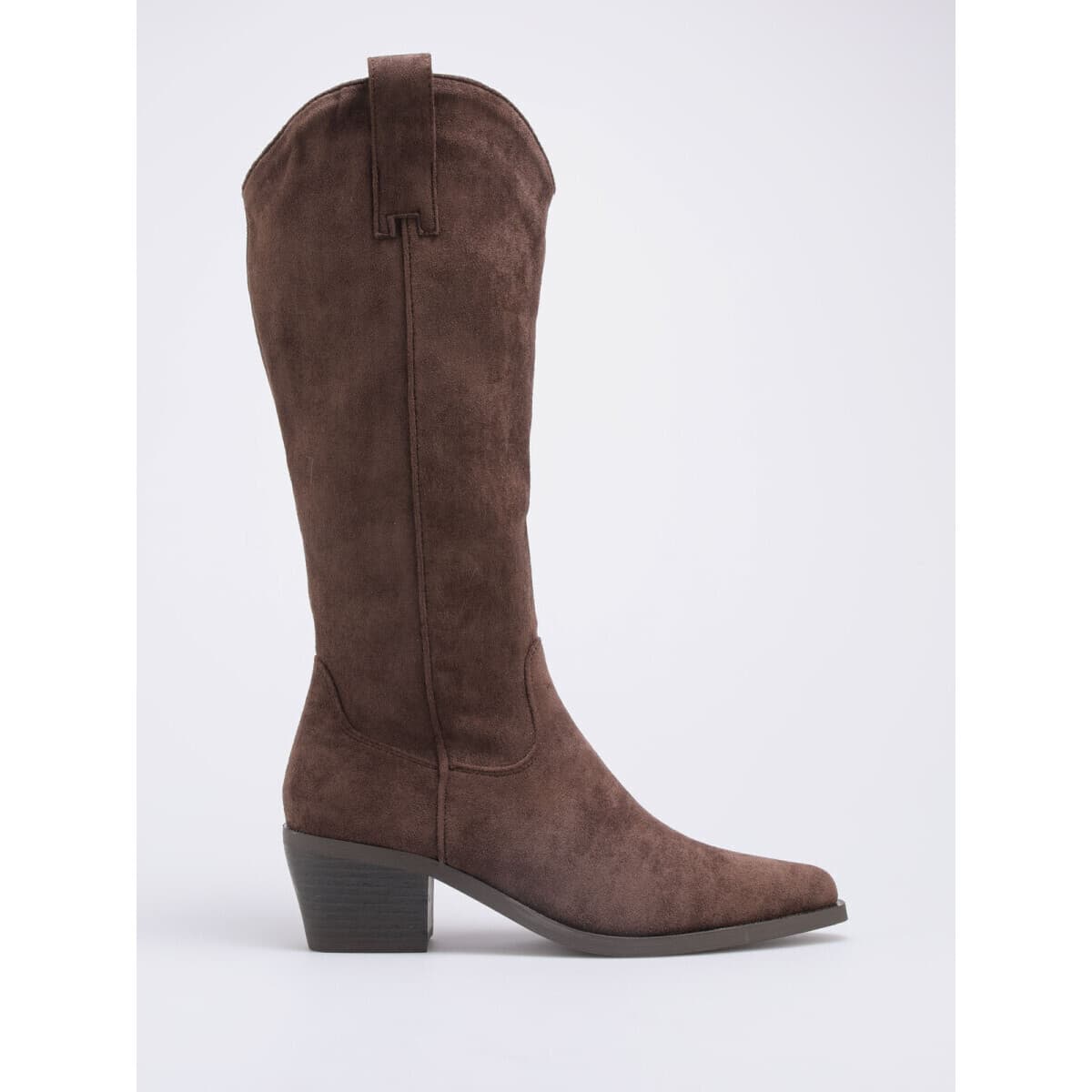 Μπότες με τακούνι La Modeuse 77230_P182966