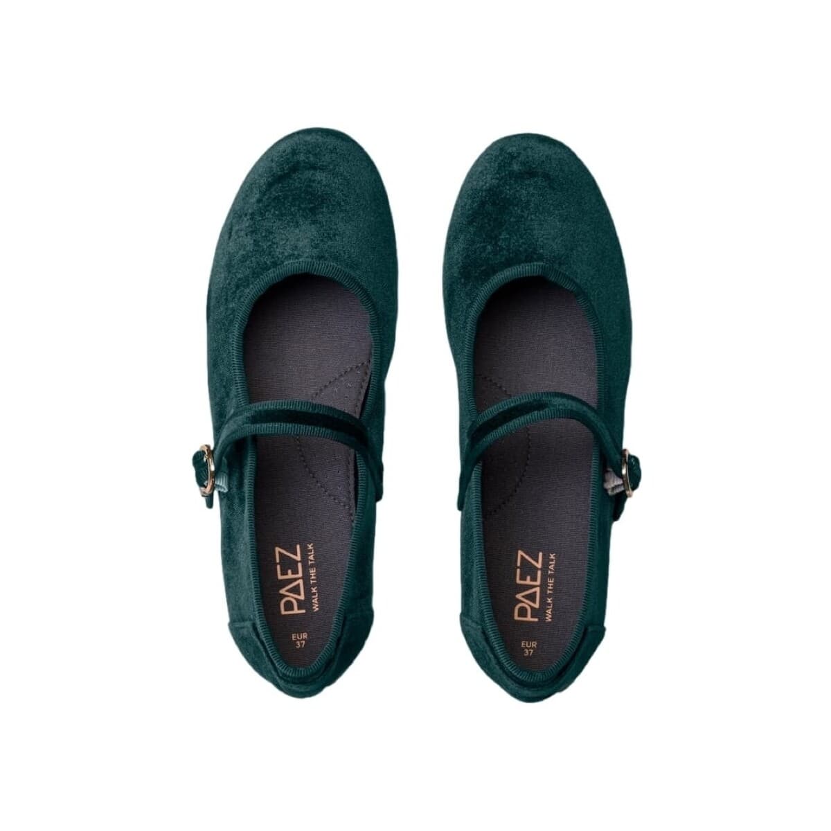 Women's Ballet Flats Paez Green