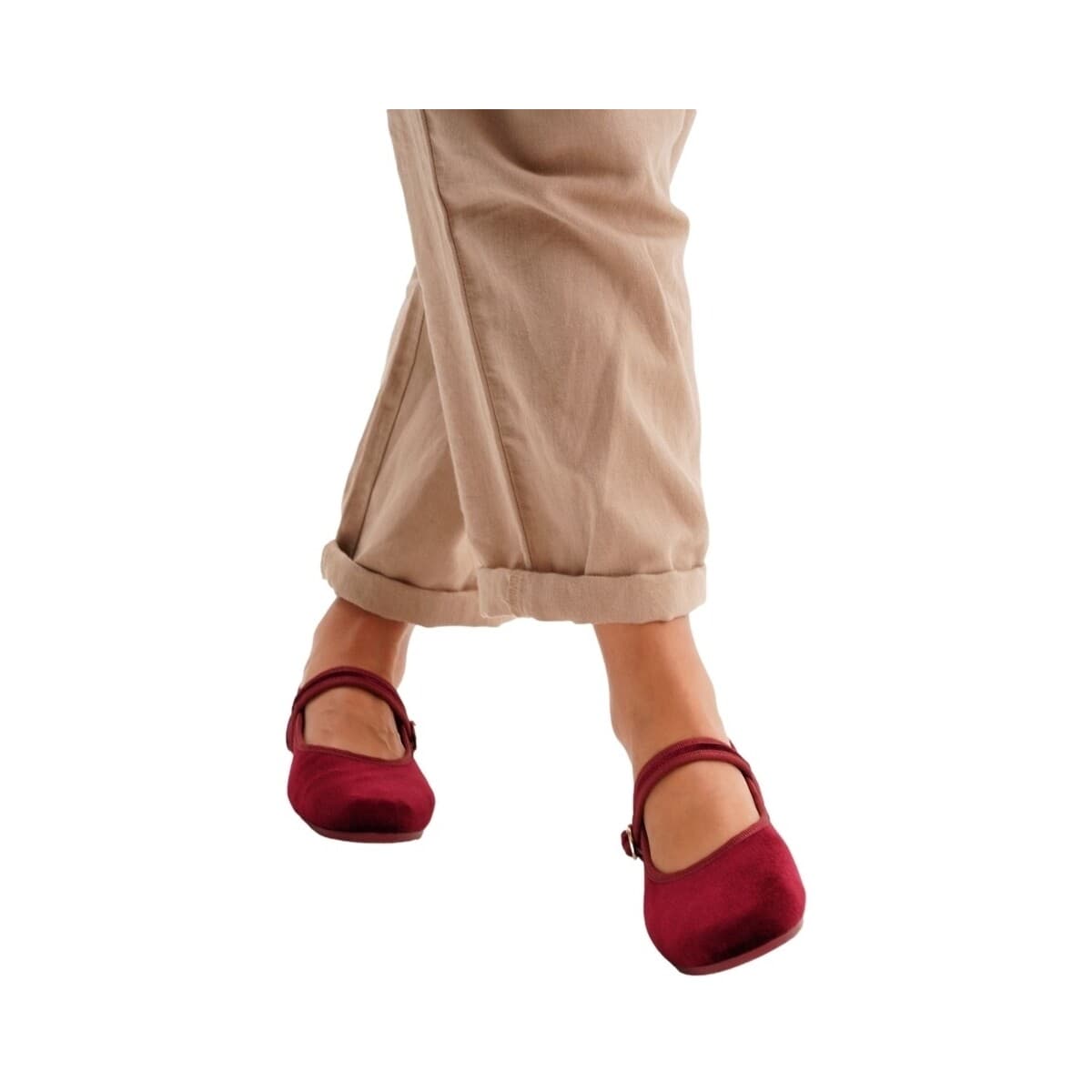 Women's Ballet Flats Paez Green