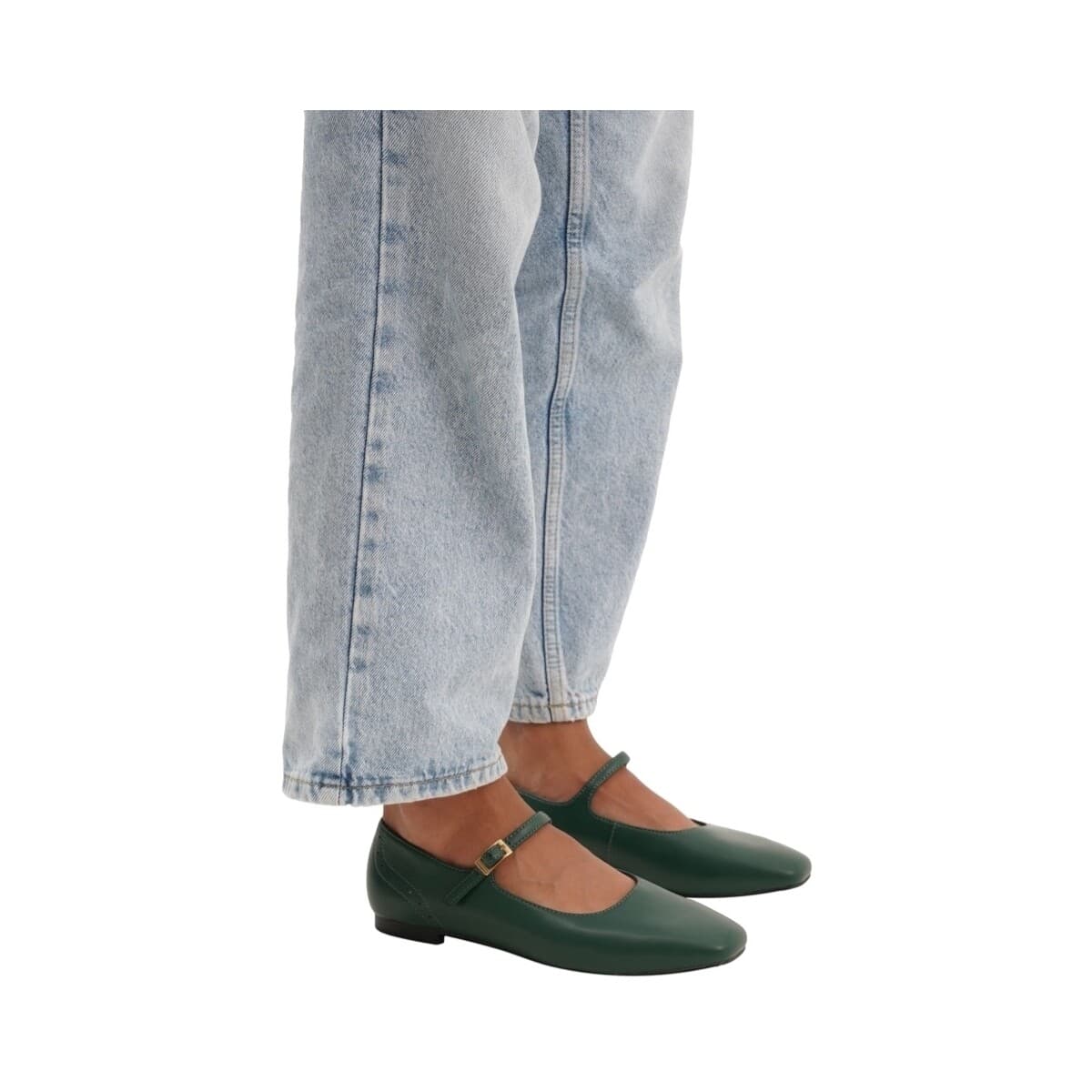 Women's Ballet Flats Paez Green