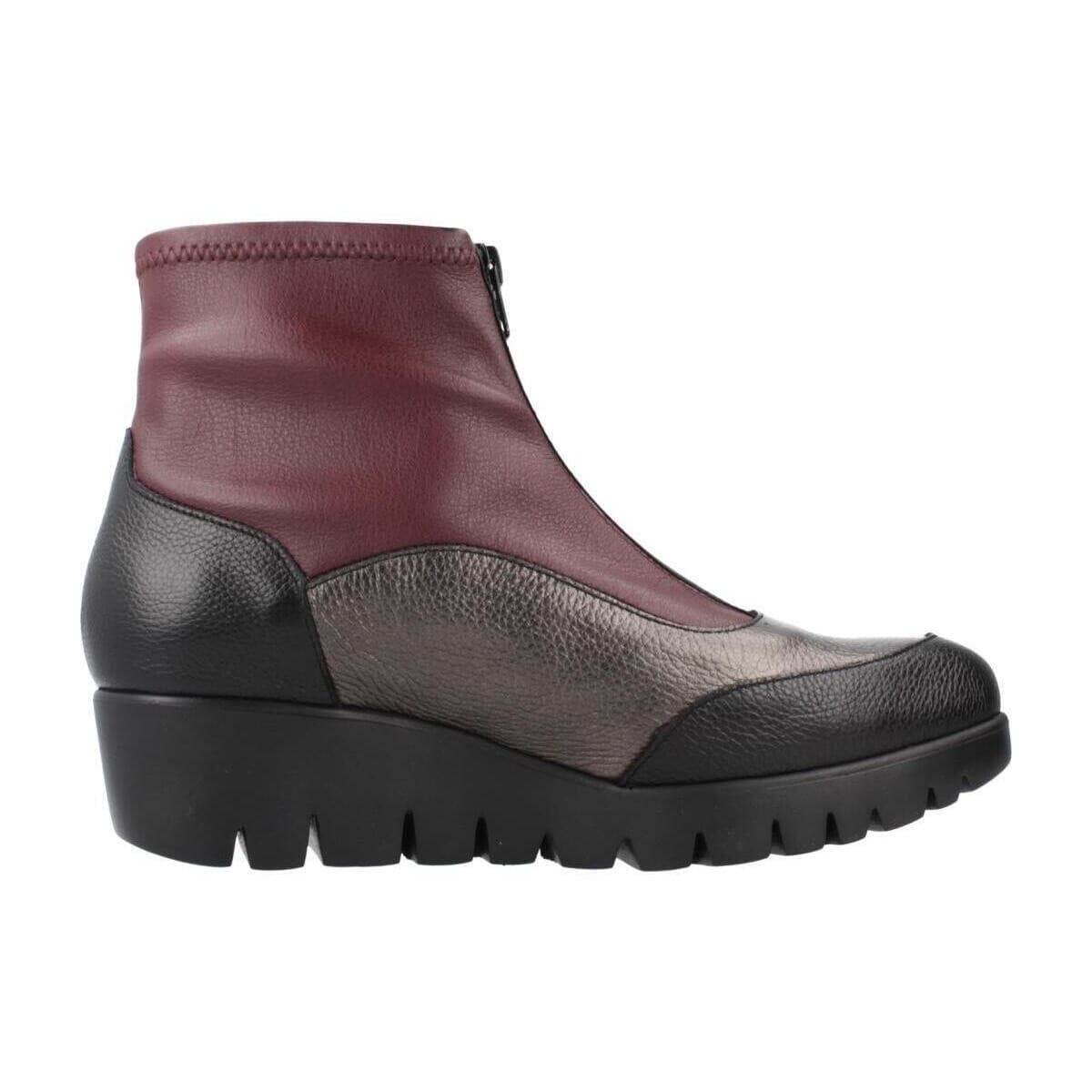 Women's Ankle Boots Wonders Bordeaux