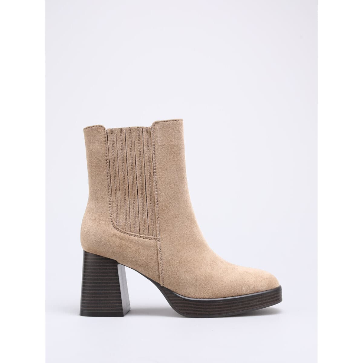 Women's Ankle Boots La Modeuse Beige