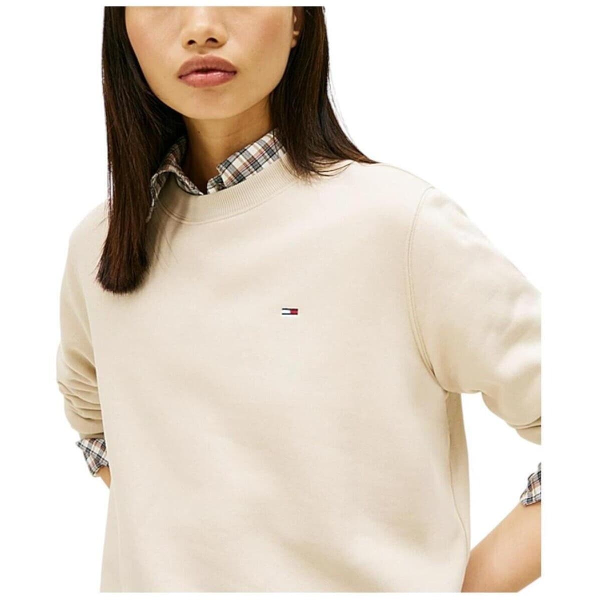 Women's Sports T-Shirts Tommy Hilfiger Beige