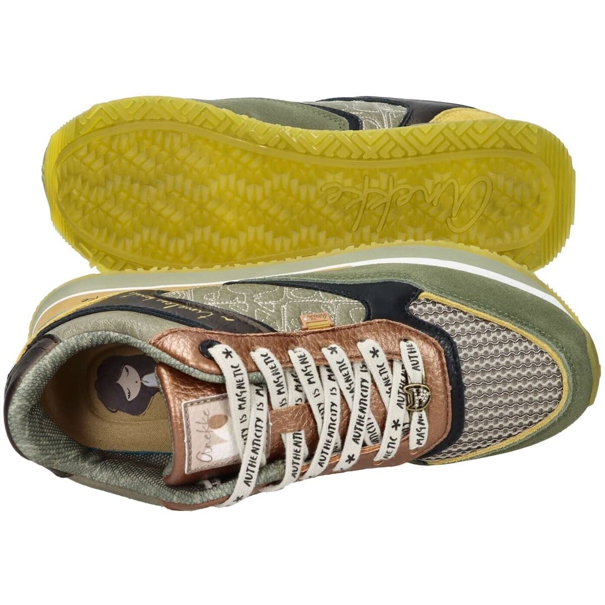 Women's Sneakers Anekke Green