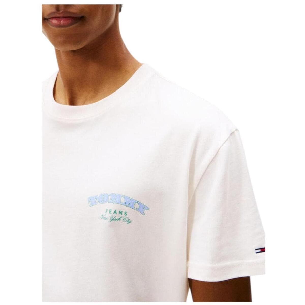 Men's T-Shirts Tommy Hilfiger White