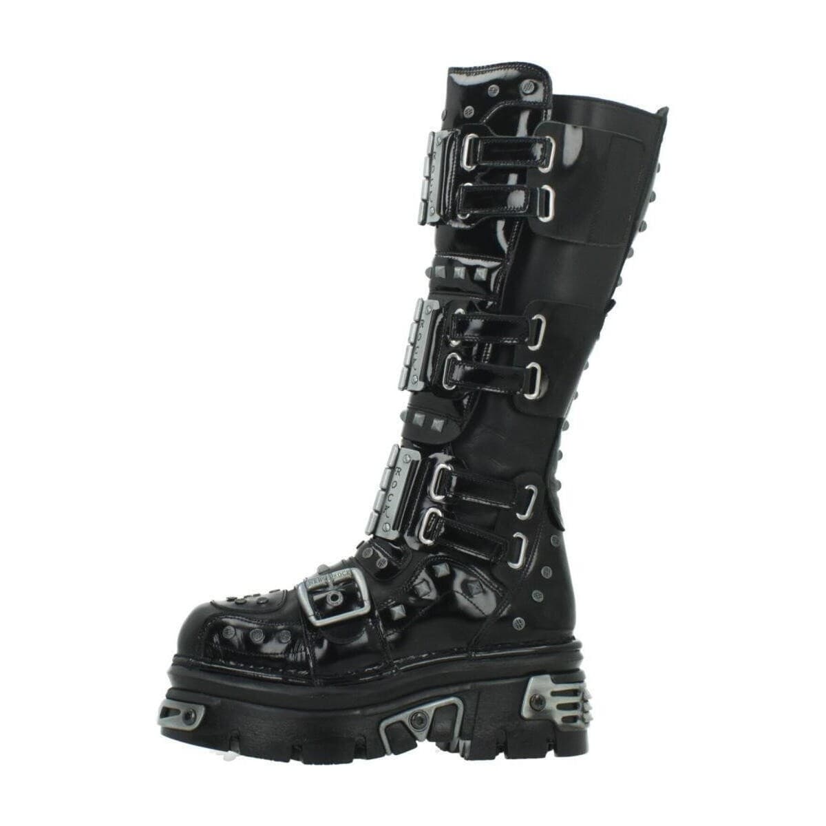 Women's Boots New Rock Black