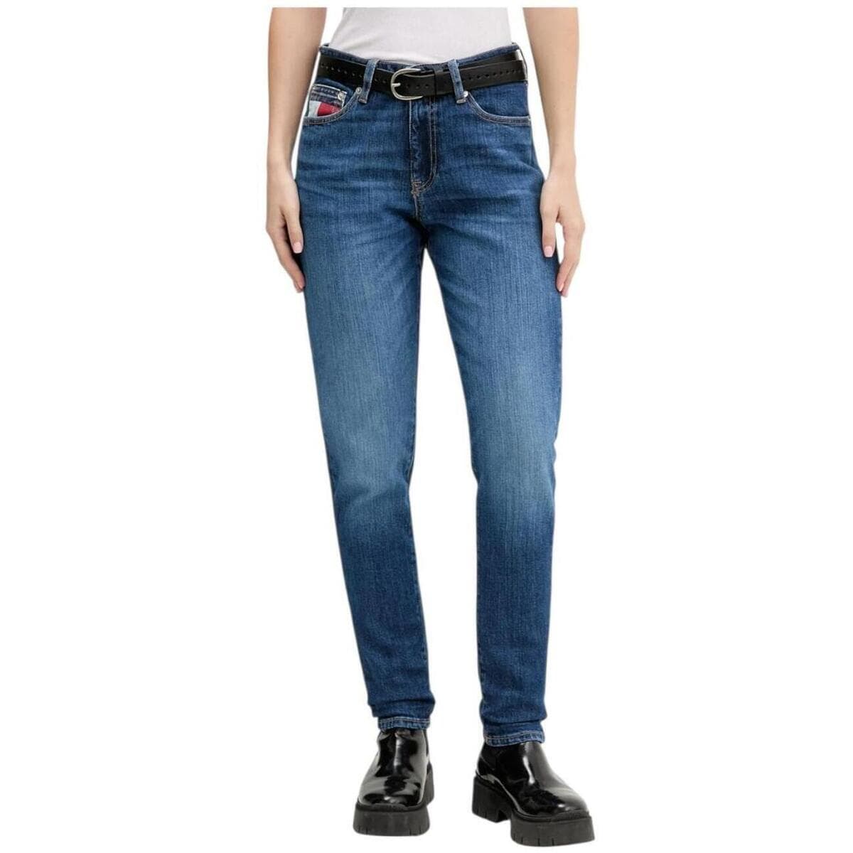 Skinny Τζιν Tommy Hilfiger DW0DW22457 1BK