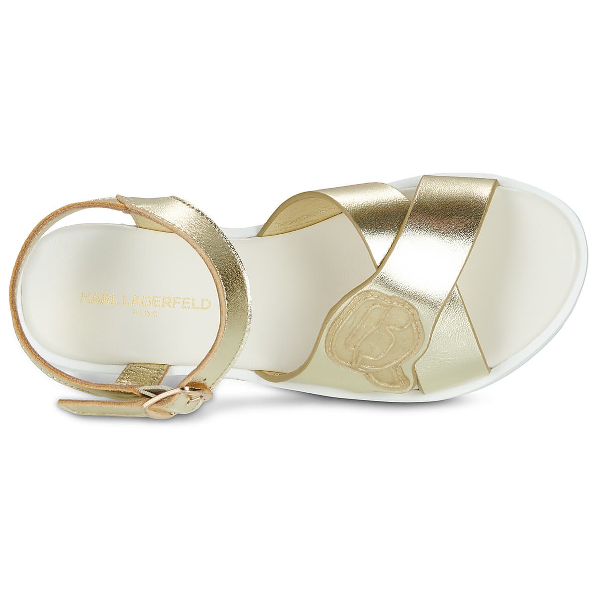 Girls' Sandals Karl Lagerfeld Gold