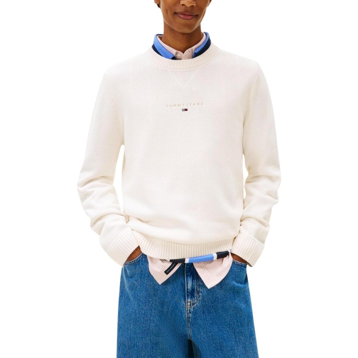 Men's Sweaters Tommy Hilfiger White