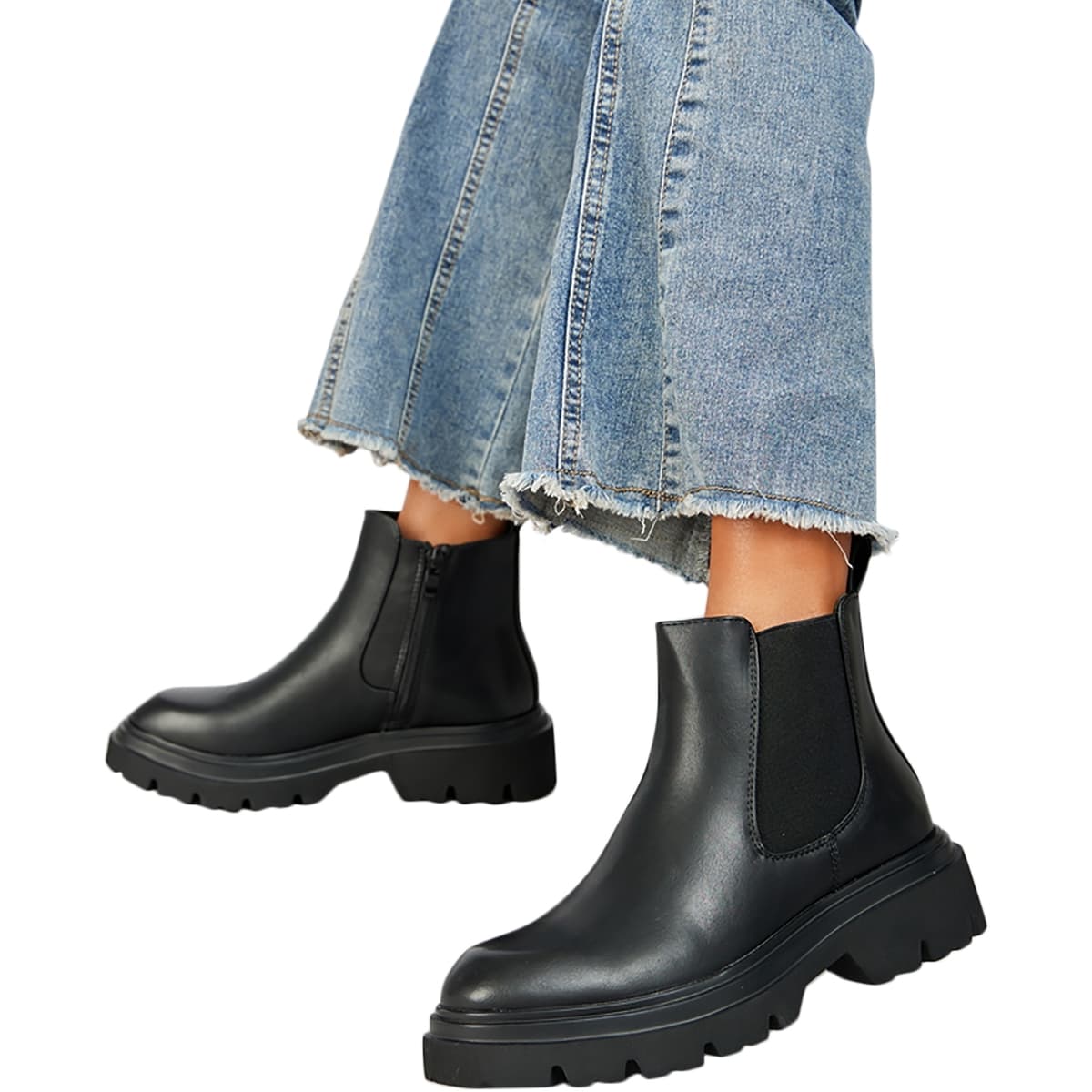 Women's Ankle Boots Super Mode Black